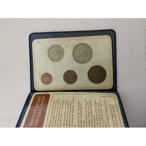 500 - Collection of old coins including pre decimal packs