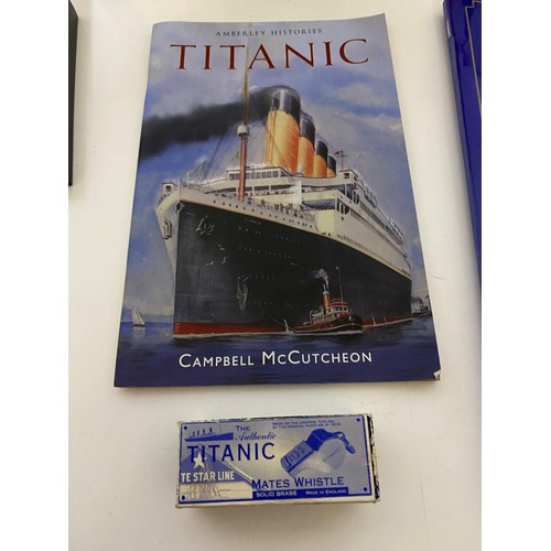 597 - Collection of Titanic memorabilia.