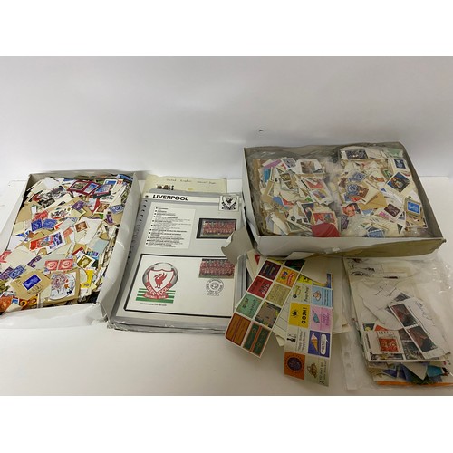 589 - Large collection of stamps and first day covers