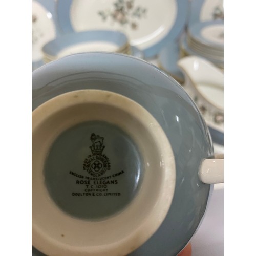 544 - Royal Doulton Tea set Rose Elegans design