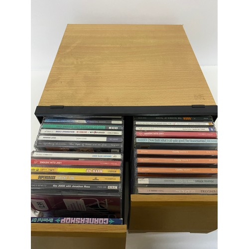 541 - 3 x CD cases filled with CD's