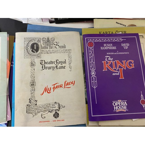 508 - Collection of vintage theatre programmes