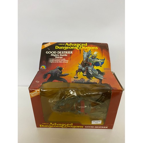 763 - Vintage official Advanced Dungeons and Dragons Good Destrier Horse for Strongheart Warrior. Boxed co... 