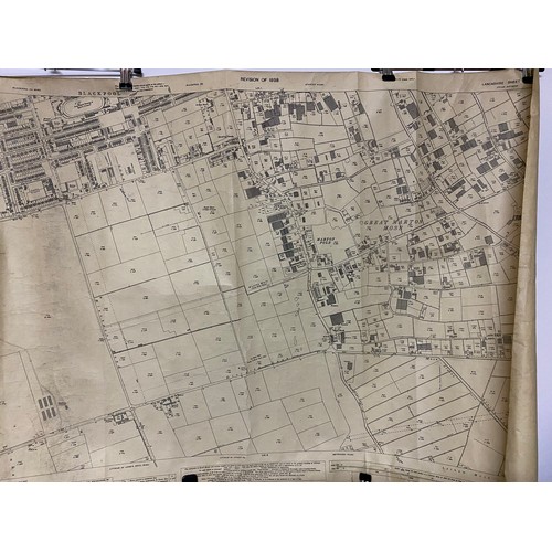 566 - 1938 Map of Marton, Blackpool