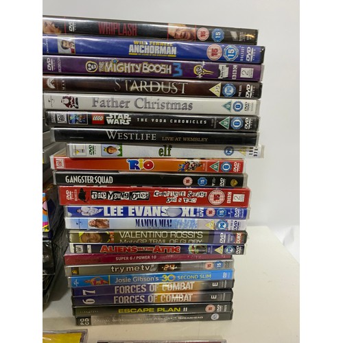 707 - Selection of new and sealed DVD's and CD's