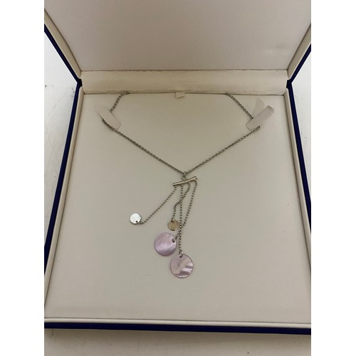 711 - Boxed Paul Kennedy 925 silver necklace.