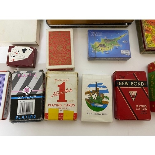 509 - Collection of vintage playing cards