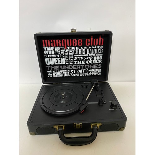 854 - Marquee Club portable vinyl player fully working