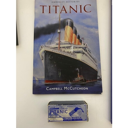 597 - Collection of Titanic memorabilia.
