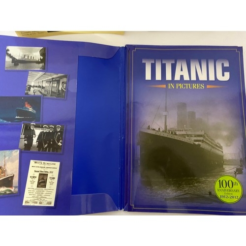 597 - Collection of Titanic memorabilia.