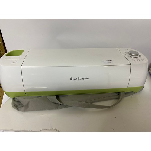 705 - Grand Calibur Die cutting/embossing machine, Cricut Explore cutting machine and assorted crafting ac... 