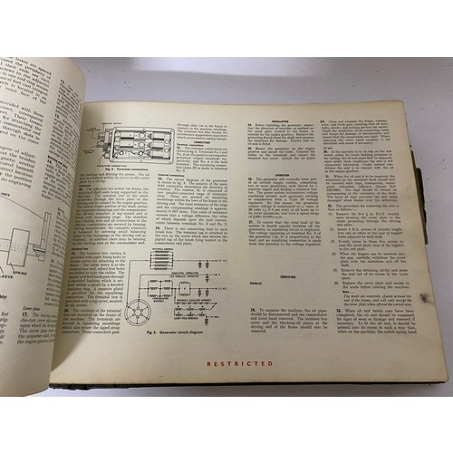 620 - An 'English Electric' Canberra equipment handbook copy no.38