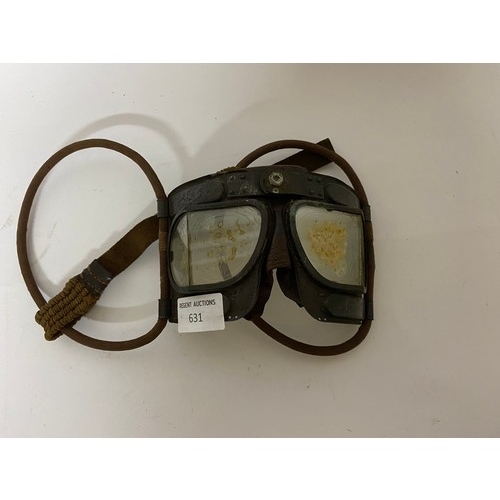 631 - British WW2 RAF flying goggles MK1VP