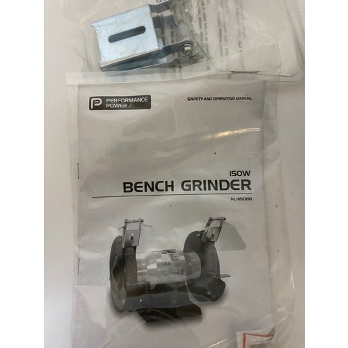 756 - Performance Power 150W bench grinder, still in original packaging