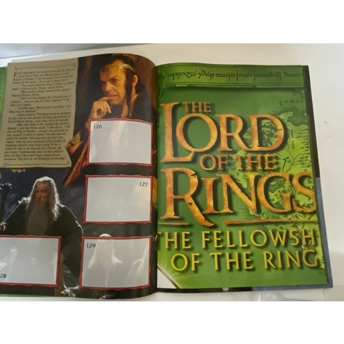 774 - Topps Merlin Lord of the Rings Fellowship of the Ring, new unused sticker album with unused poster i... 