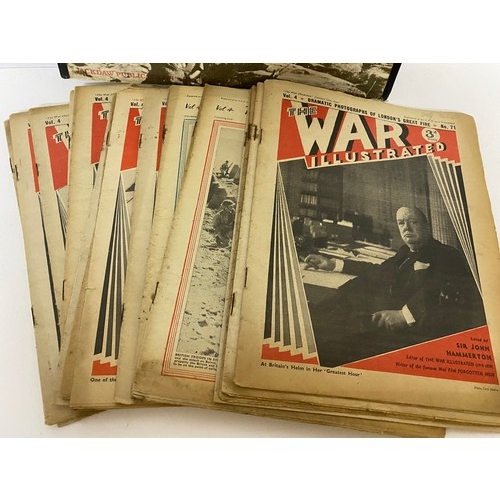 894 - Selection of 'The War Illustrated' magazines and 'The Anglo-Boer War' folder containing a collection... 