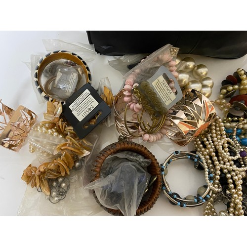 3 - Box of costume jewellery