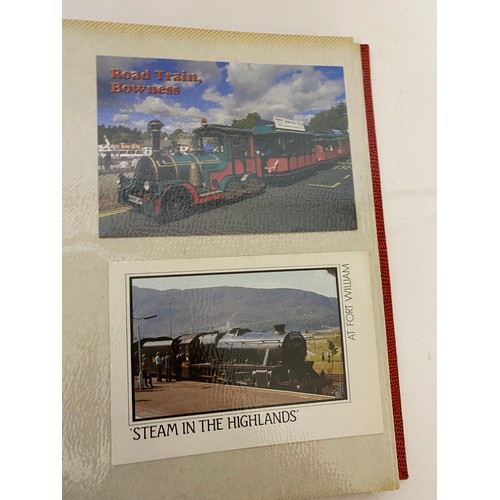 40 - 2 x albums of railway photos