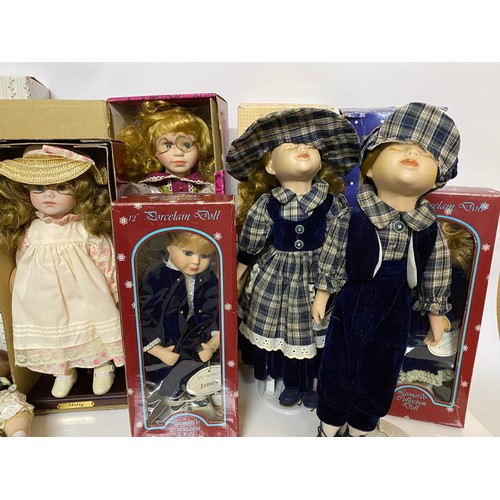 103 - Collection of assorted dolls, mostly boxed