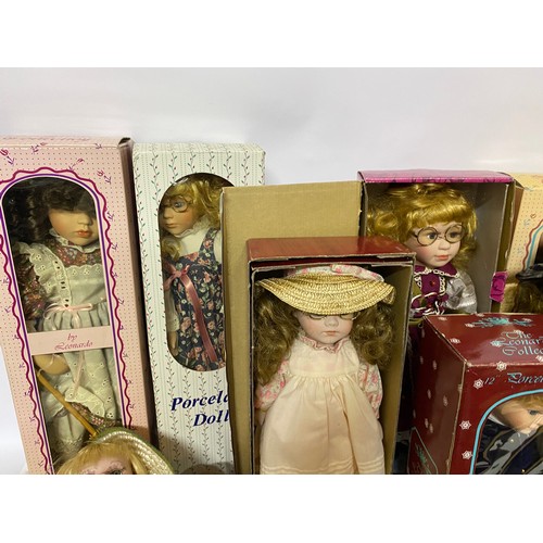 103 - Collection of assorted dolls, mostly boxed