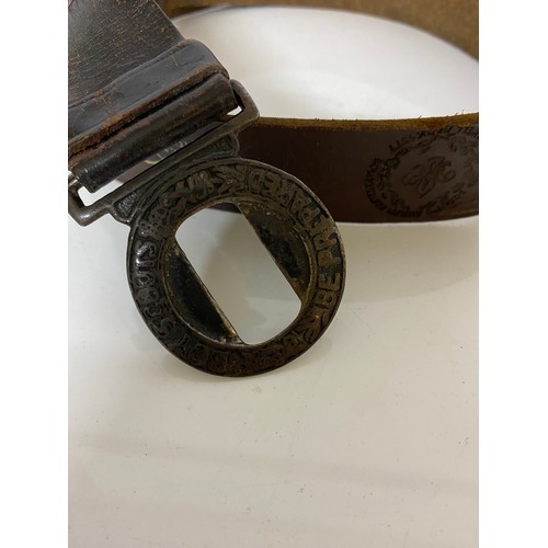 151 - 4 x vintage Scout belts