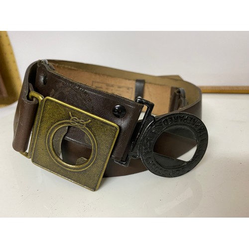 151 - 4 x vintage Scout belts