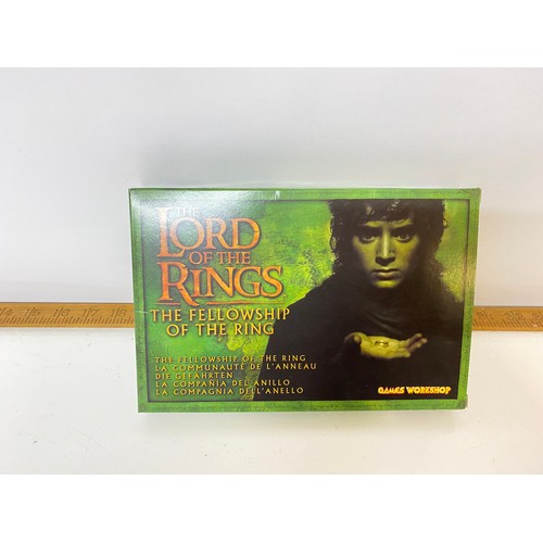 258 - Games Workshop boxed Lord of the Rings, Fellowship of the Ring, model miniatures of the Fellowship c... 