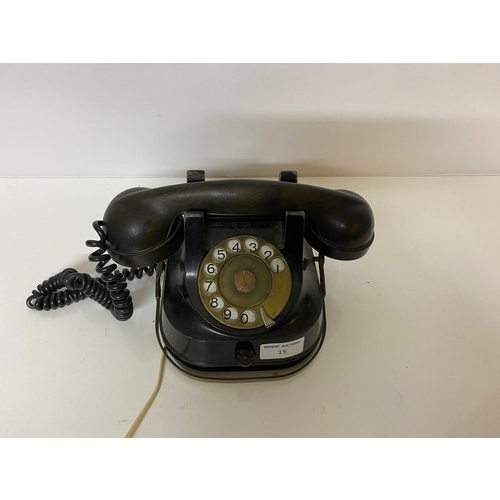 15 - Antique bakerlite phone