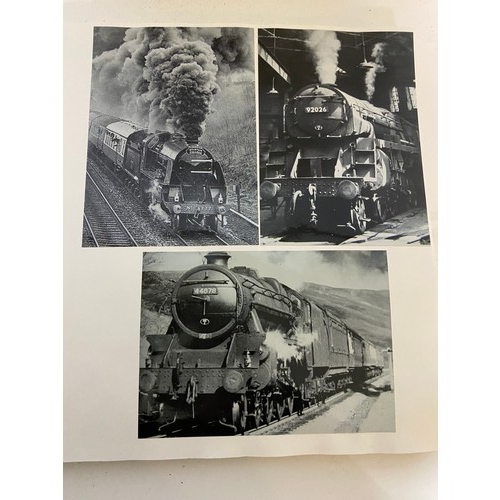 40 - 2 x albums of railway photos