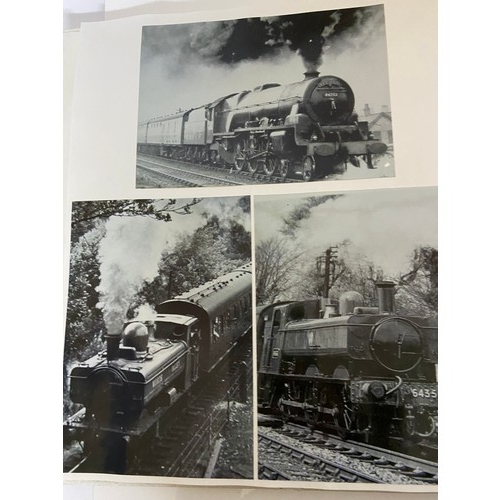 40 - 2 x albums of railway photos