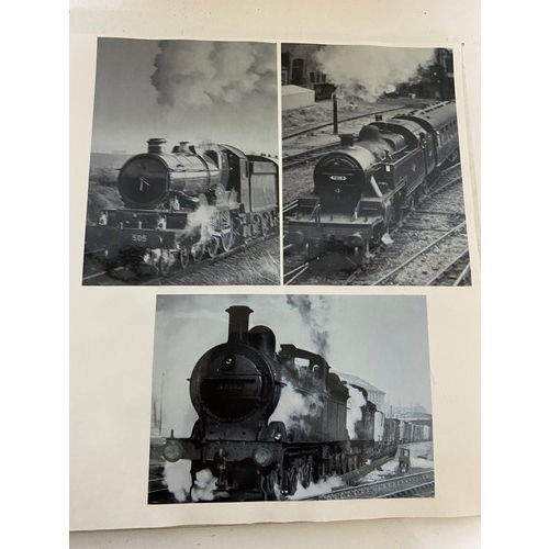 40 - 2 x albums of railway photos