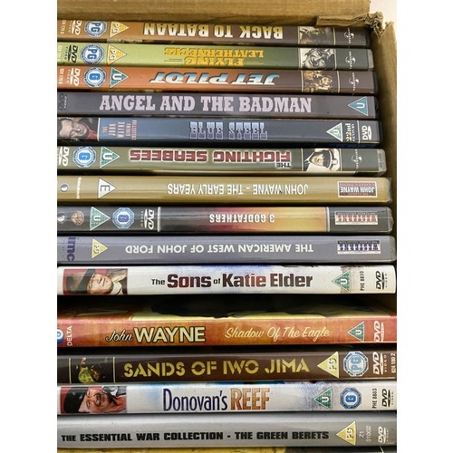 45 - Collection of 42 x John Wayne DVD's