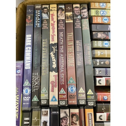 45 - Collection of 42 x John Wayne DVD's