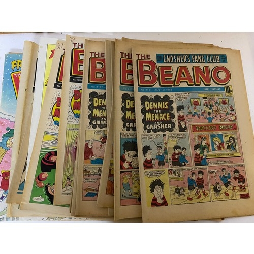 61 - Collection of Beano and Dandy comics