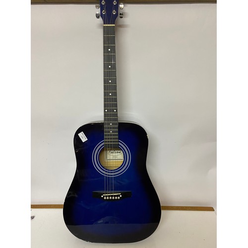 318 - Falcon FG100BL acoustic guitar in blue