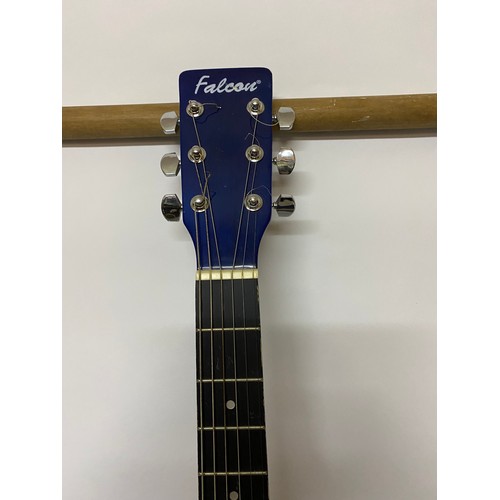 318 - Falcon FG100BL acoustic guitar in blue