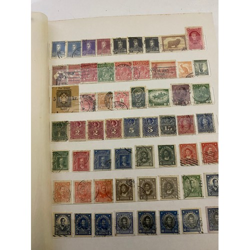 329 - Selection of stamps, cigarette cards, first day covers and postcards.