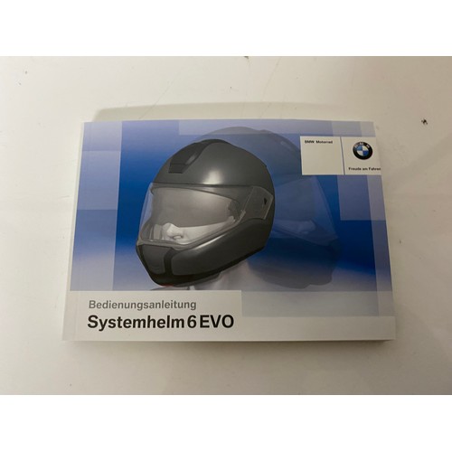 410 - A BMW motorcycle helmet System 6 Evo size 62/63 in BMW bag and box