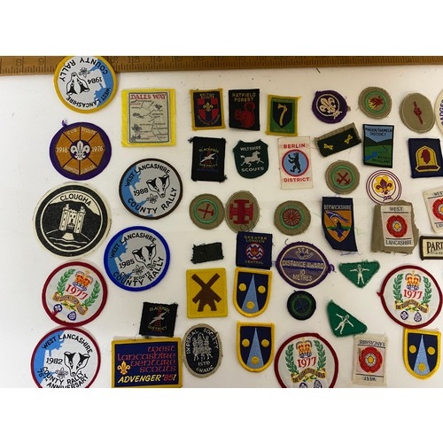 196 - Selection of 50 x Scouts patches