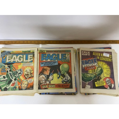 274 - Large bundle of vintage Eagle comics