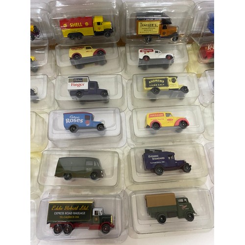 416 - Selection of 30 x Lledo boxed collectable die cast vans and trucks