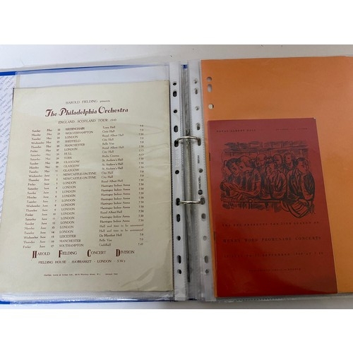 330 - Album of vintage Theatre and music programmes.