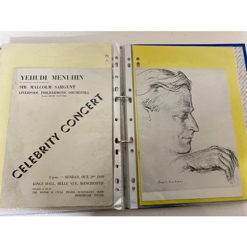 330 - Album of vintage Theatre and music programmes.