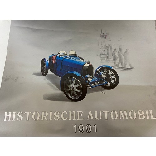 347 - 3 x vintage motor calendars from 1991