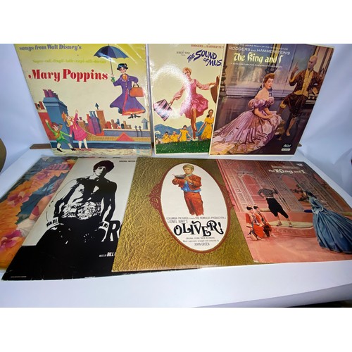 603 - Original film score LP's including Sound of Music, Oliver, Mary Poppins and Rocky III