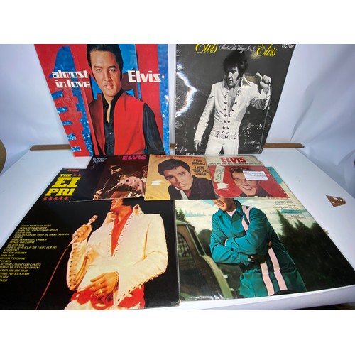 620 - Selection of Elvis Presley original recordings singles and LP's from 1960's