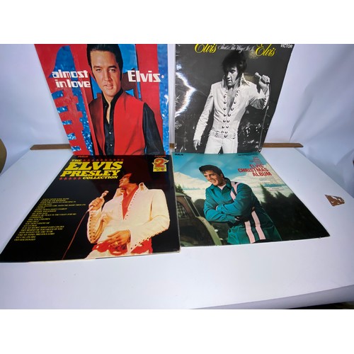 620 - Selection of Elvis Presley original recordings singles and LP's from 1960's