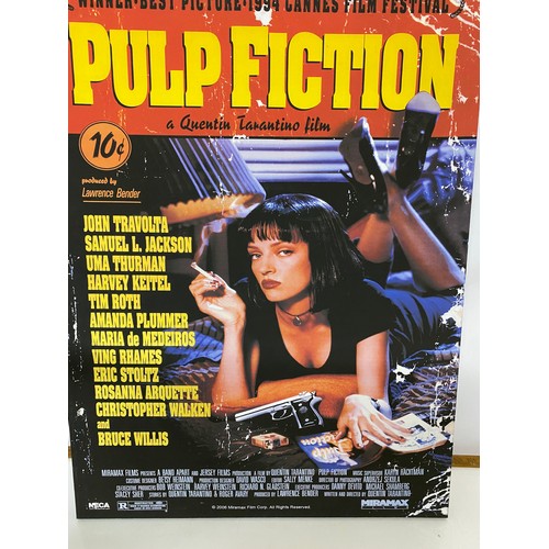 637 - Original 1994 Pulp Fiction wall art 50x80cms