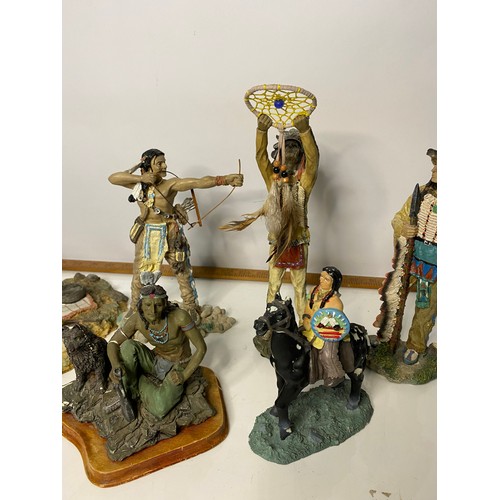 612 - Collection of Native American figurines