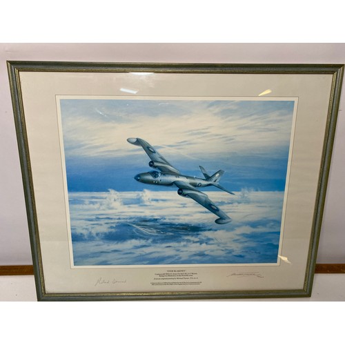 709 - Limited edition 62/1000 framed print 'Over Blakeney' by Michael Turner and Roland Beaumont (Test Pil... 